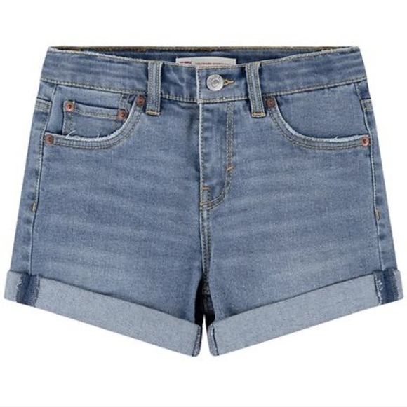 Levis Shorts - Denim - Girlfriend - Keep the Change youth Size 12 - Picture 8 of 13